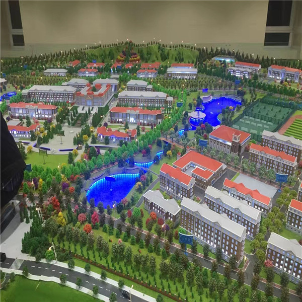 甘肃省公安厅301工程警察学校华亭规划模型