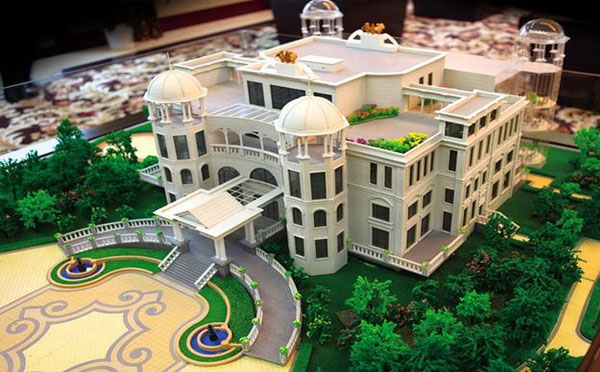 农业华亭华亭沙盘模型的应用